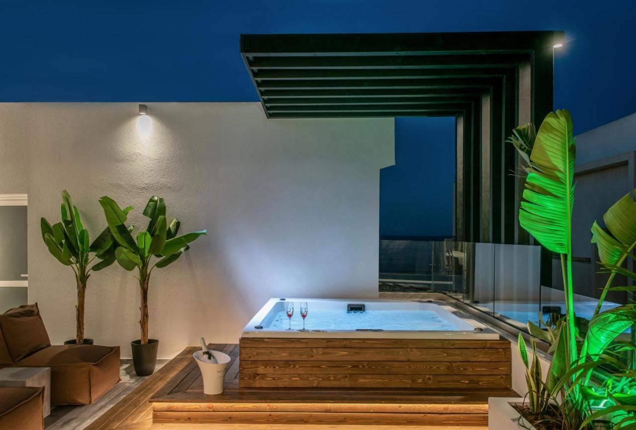 Maison Aqua Suite With Private Mini Pool Jacuzzi Херсонісос Екстер'єр фото